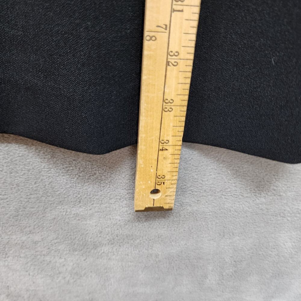 NWT Sandra Darren Petite 4P Black Tan Knit Shift Dress Lined Career Office Churc - Picture 15 of 15